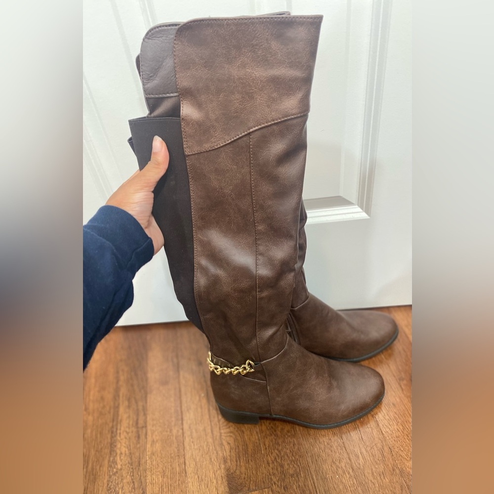 Knee High Boots.